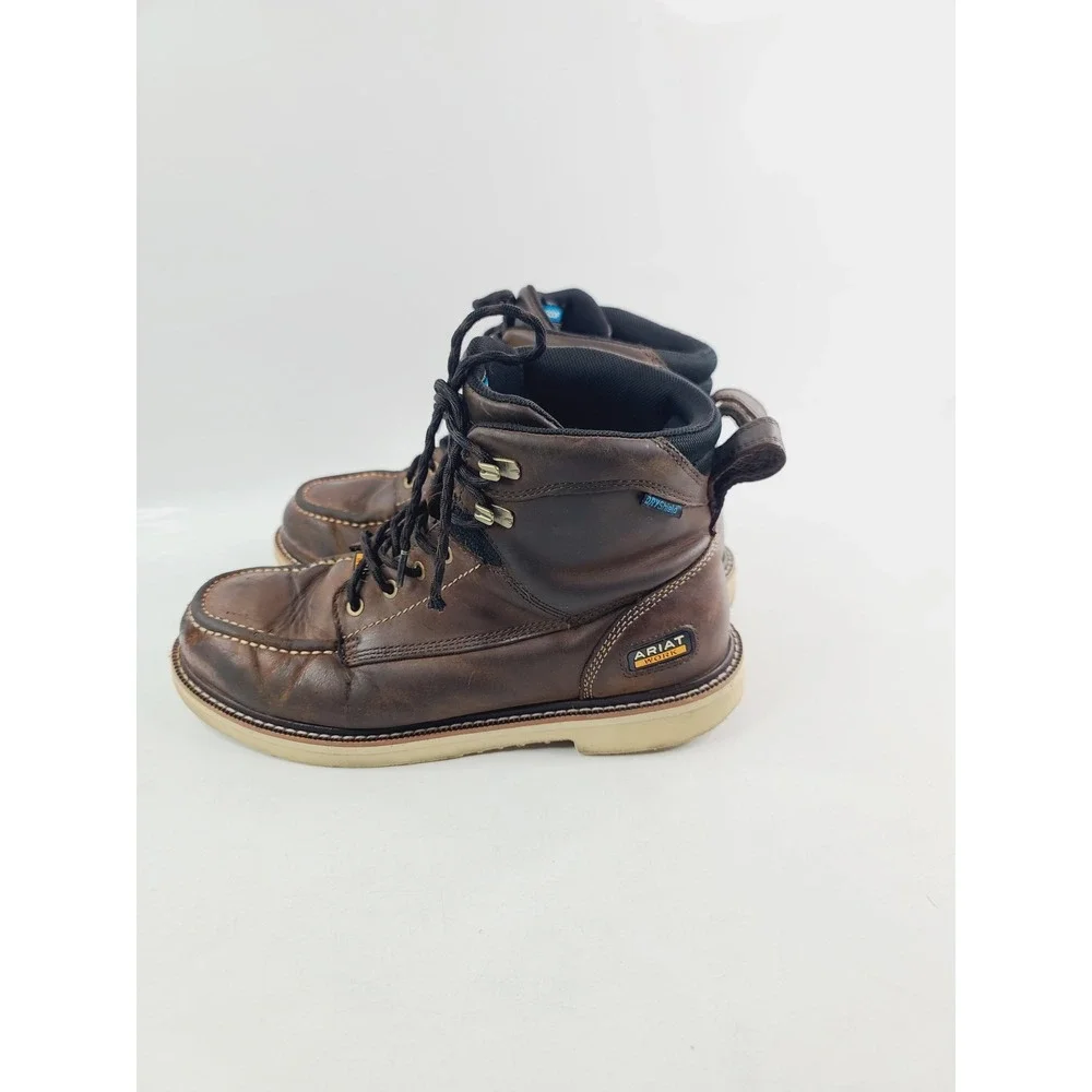 Ariat Men's Brown Leather Hiking Boots Size 10‎